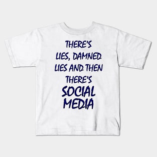 Damned Lies 02. Kids T-Shirt